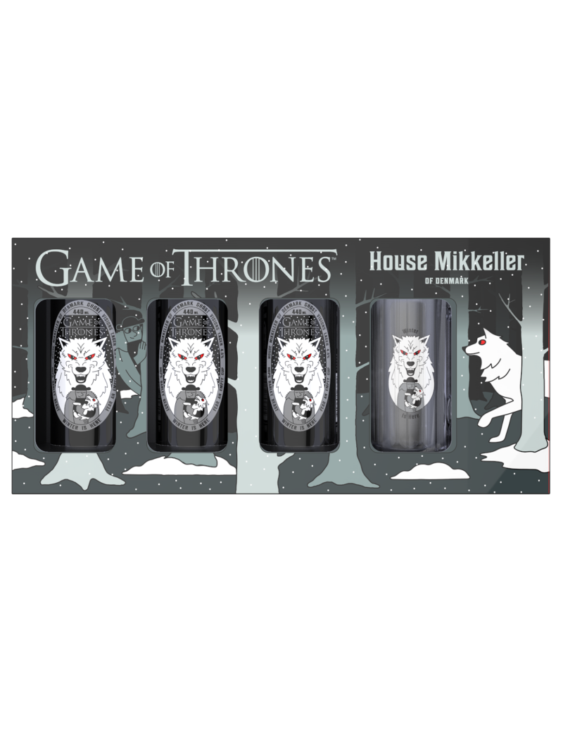 GAME OF THRONES GHOST VISION COFFRET 3X44CL +1V